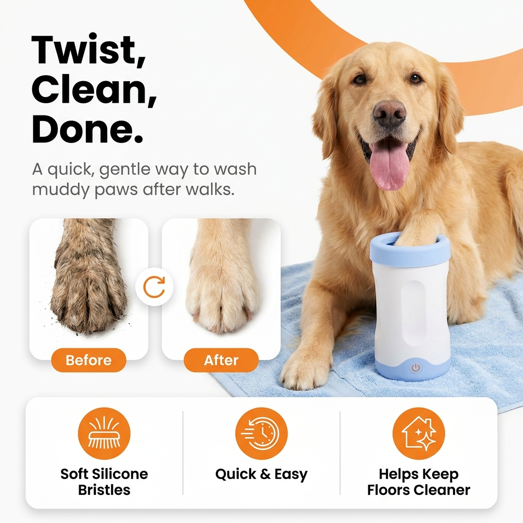 Pawzly Automatic Paw Cleaner